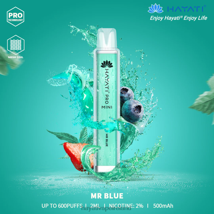 Hayati Vape Price | Hayati Pro Mini Disposable Mr Blue FD08216