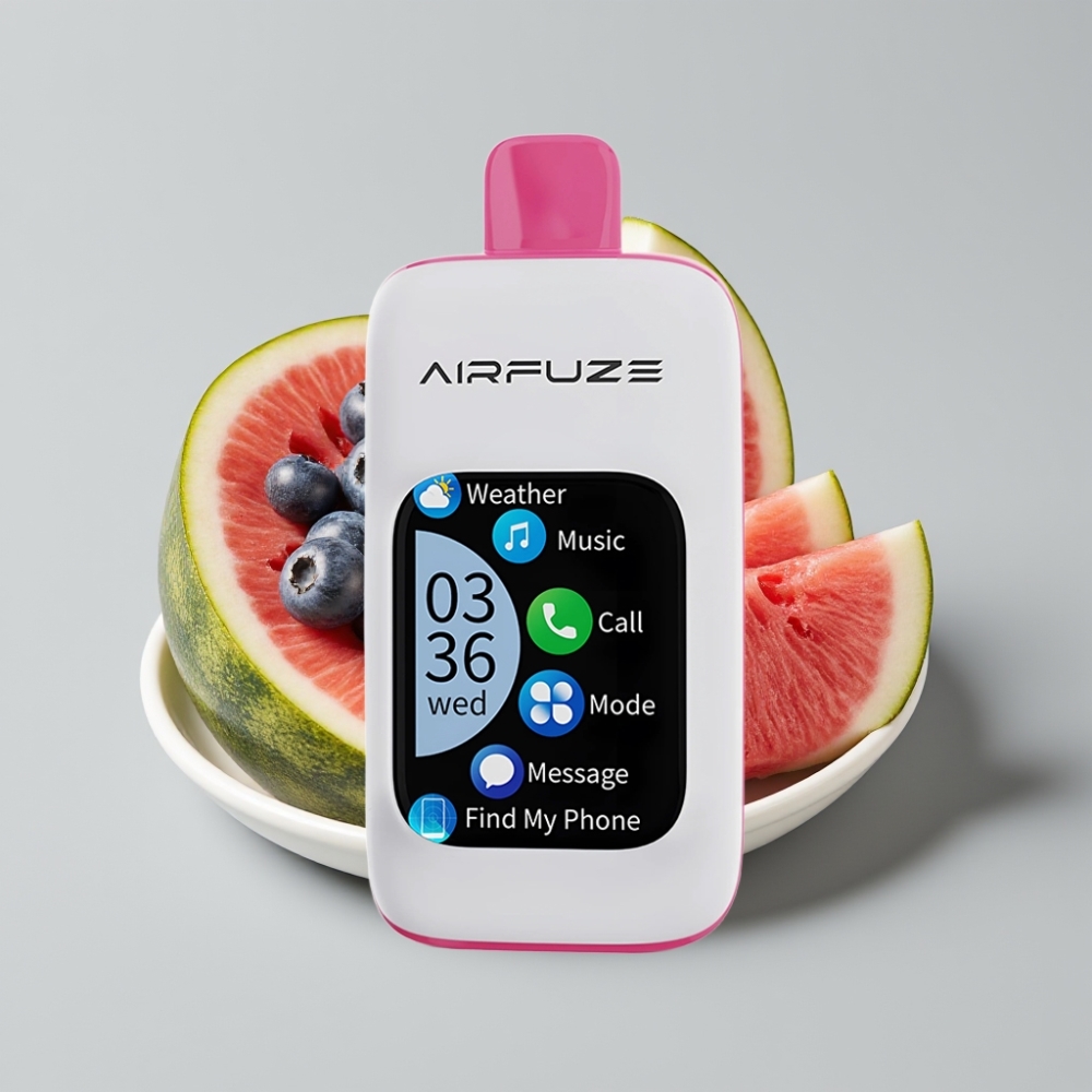 AirFuze Smart Pro 40000 Puffs Wireless Call & Music Blueberry Watermelon